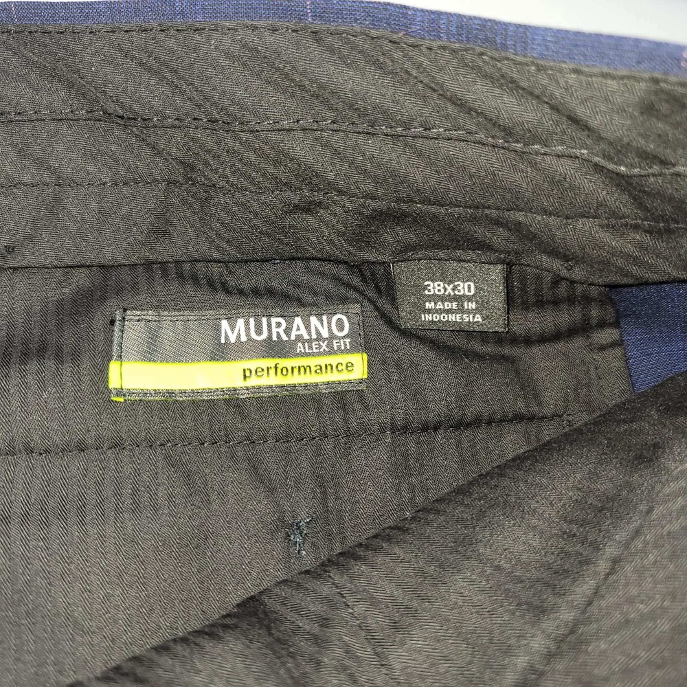 Murano Set of 3 Mens Dress Pants Alex & Zac Fit - Picture 5 of 9